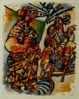 トピアス版画